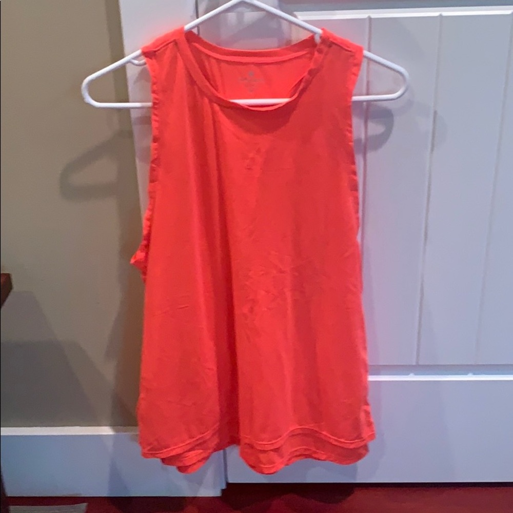 Athleta Neon Orange Tank